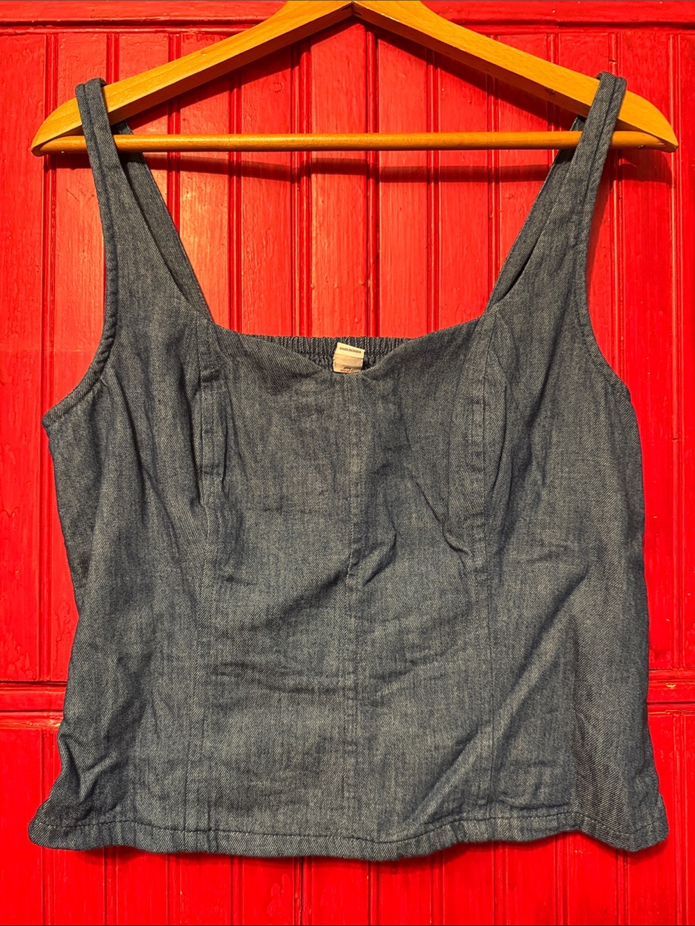 Old Navy Blue Soft Denim Cotton Top